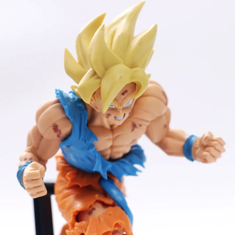 Прыжок 50th Dragon Ball Z Goku ПВХ фигурка Сон Гоку Коллекция Модель игрушки для Рождественский подарок 21 см
