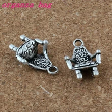 100pcs/lot 3D Chair Sofa Charm Pendants 100Pcs/lot Hot sell Antique Silver Jewelry DIY 13.5x20X5mm A-181 100pcs lot esd5z5 0t1g