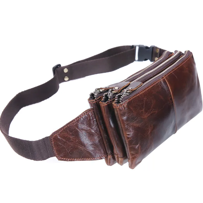 Mens Leather Waist Bags Uk