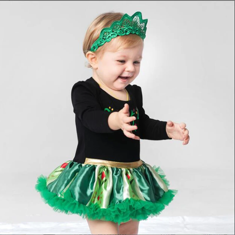 

Baby Kids Christmas Dresses Girl for Baby Girls Party Dress Toddler Girl Elsa Anna Clothes 1 Year Birthday Romper Tutu Dress Set