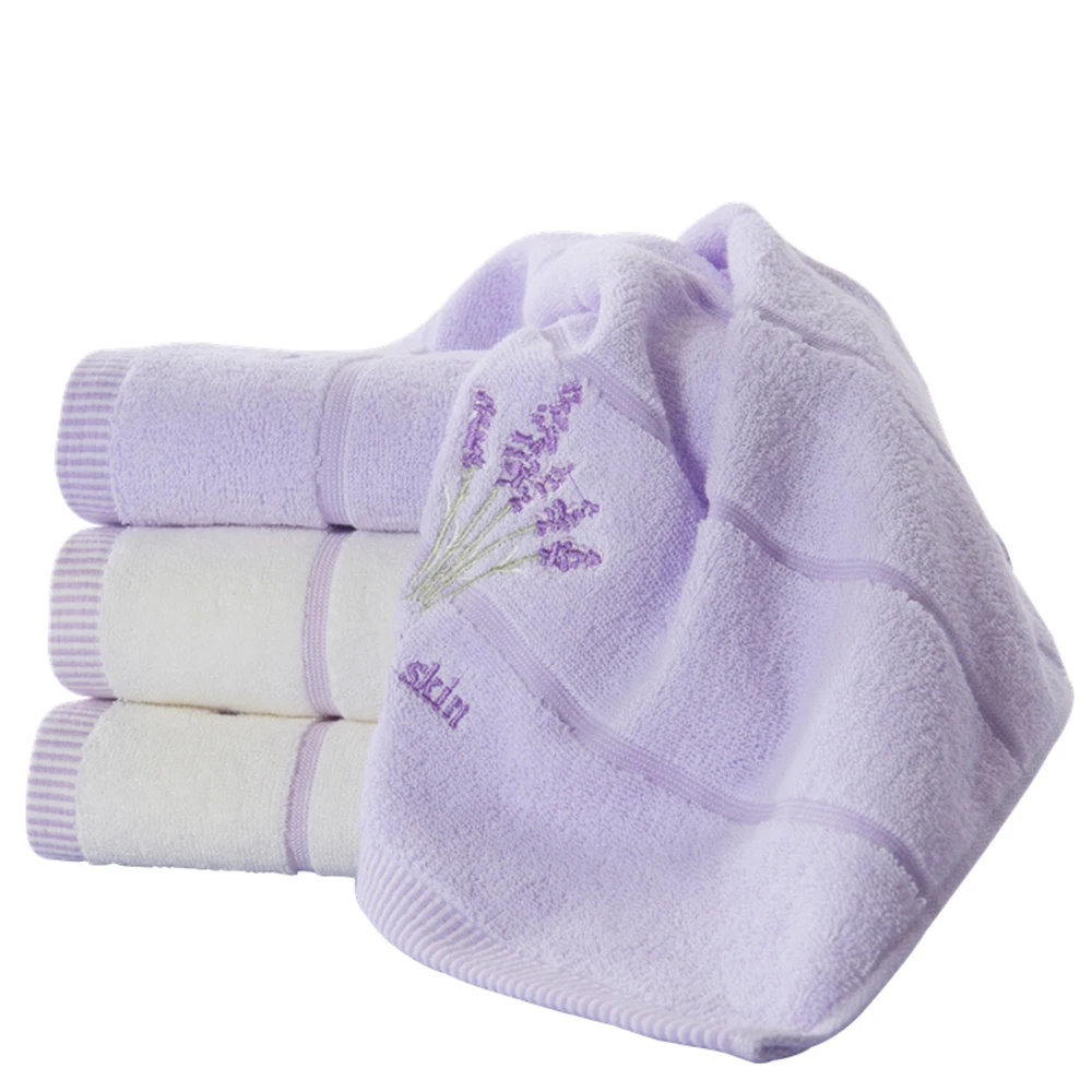 Face towel Quick Dry 100 Cotton 35x76cm Mini Hair Drying Washrag