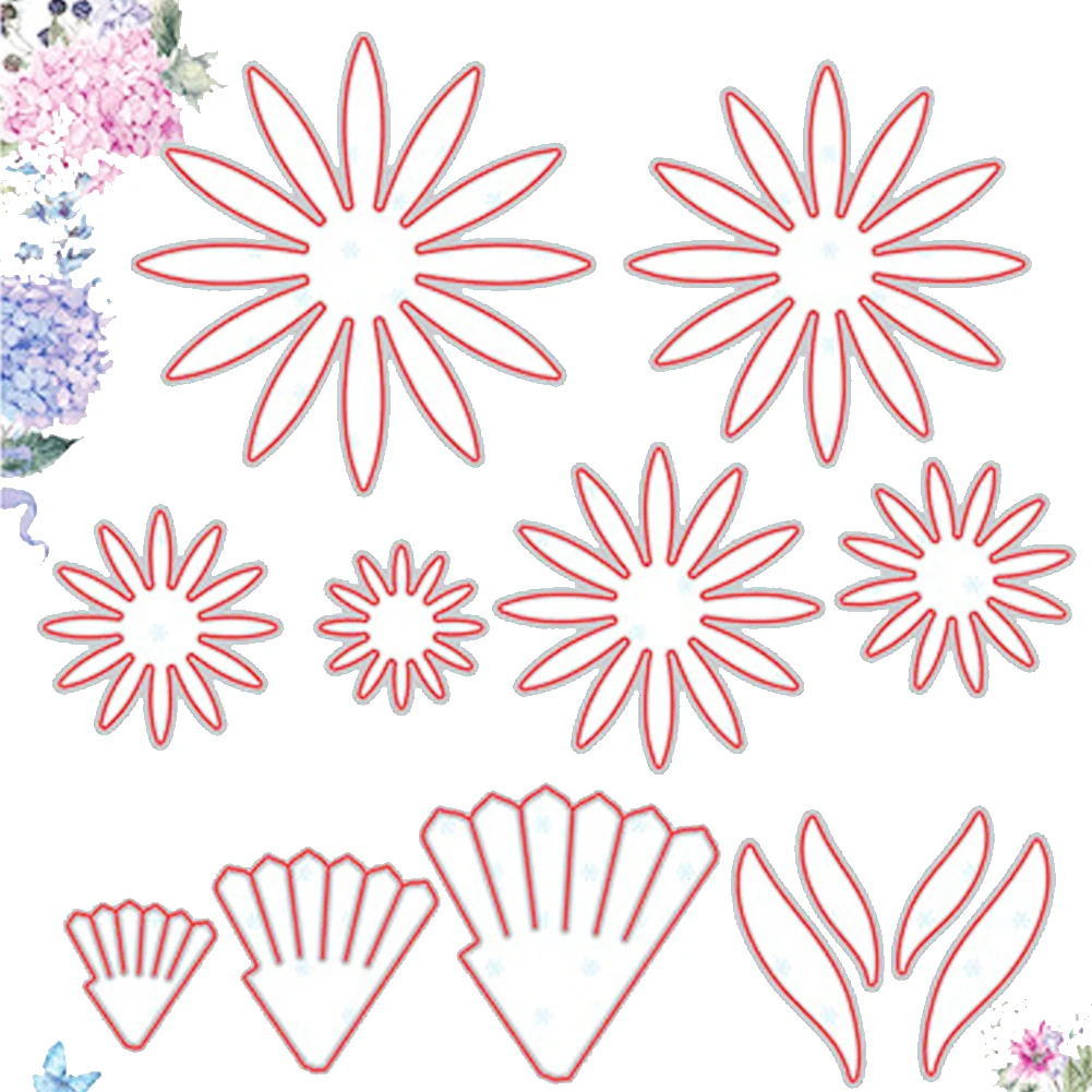 

Flower 179*145mm Dies Metal Cutting Dies for Scrapbooking Card Making Album Embossing Crafts Paper Stencil Dies