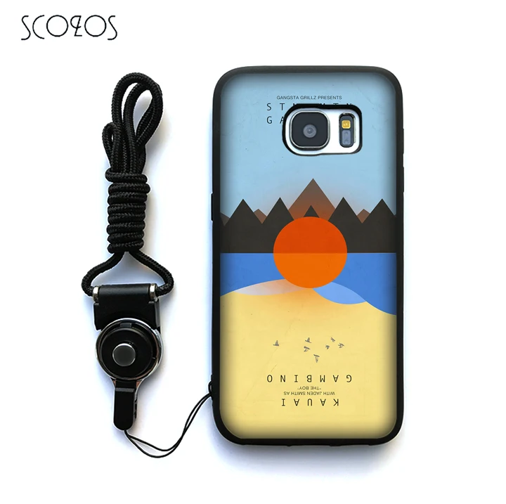 Scozos Childish Гамбино Кауаи чехол для Samsung Galaxy S6 S7 Edge S8 плюс J3 J5 J7 A3 a5 A7 2016 Примечание 8 ww59