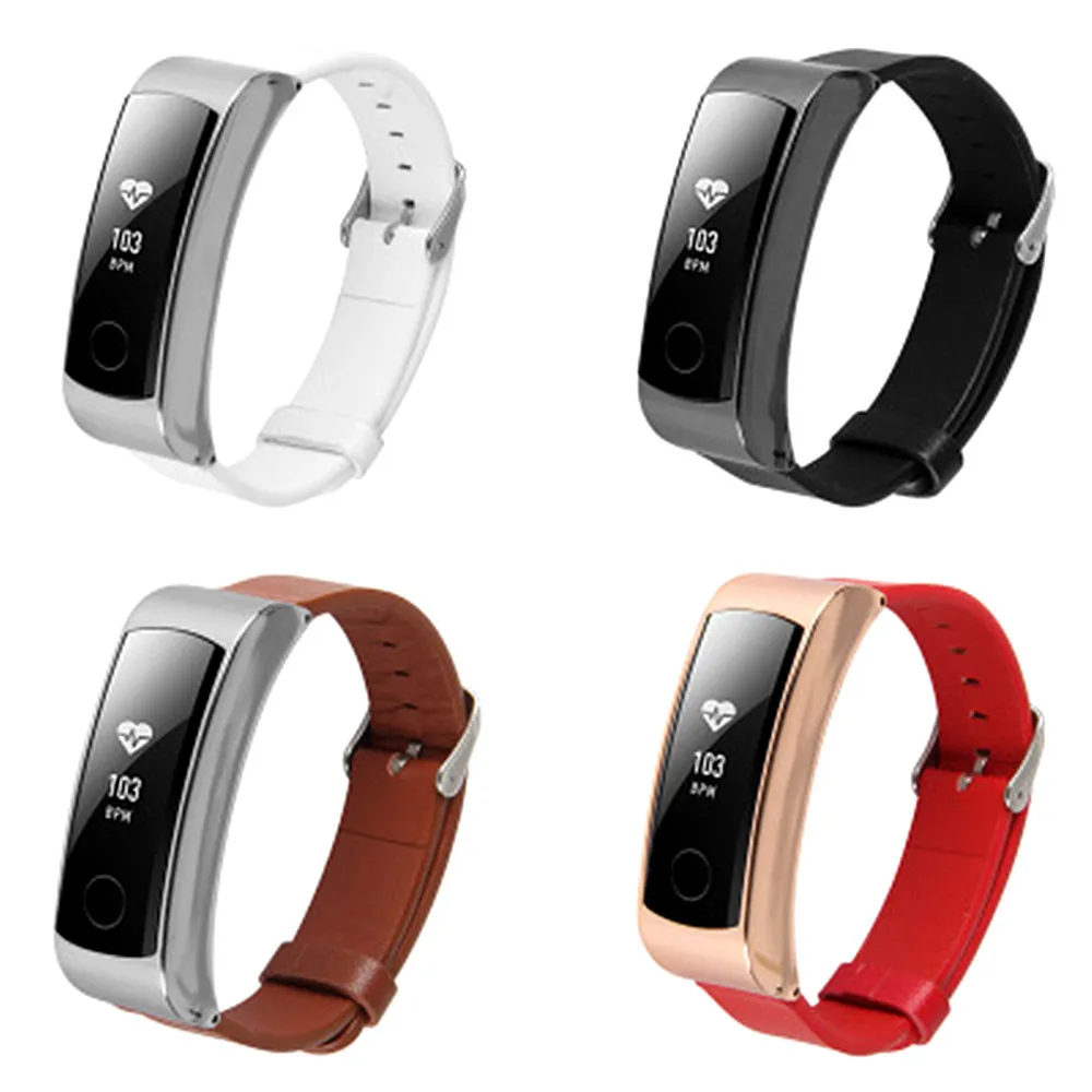 

High Quality Watchbands Leather Accessory Band Bracelet Watchband For Huawei Honor Band 3 Watch Strap