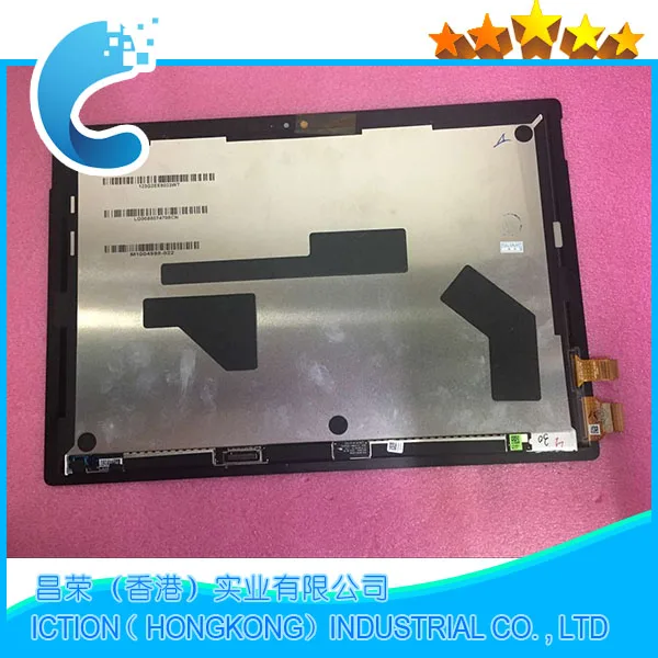Original 1796 asamblea para Microsoft surface pro 5 modelo 1796 LP123WQ1 (SP) (A2) pantalla lcd pantalla táctil vidrio digitizer Asamblea - 2
