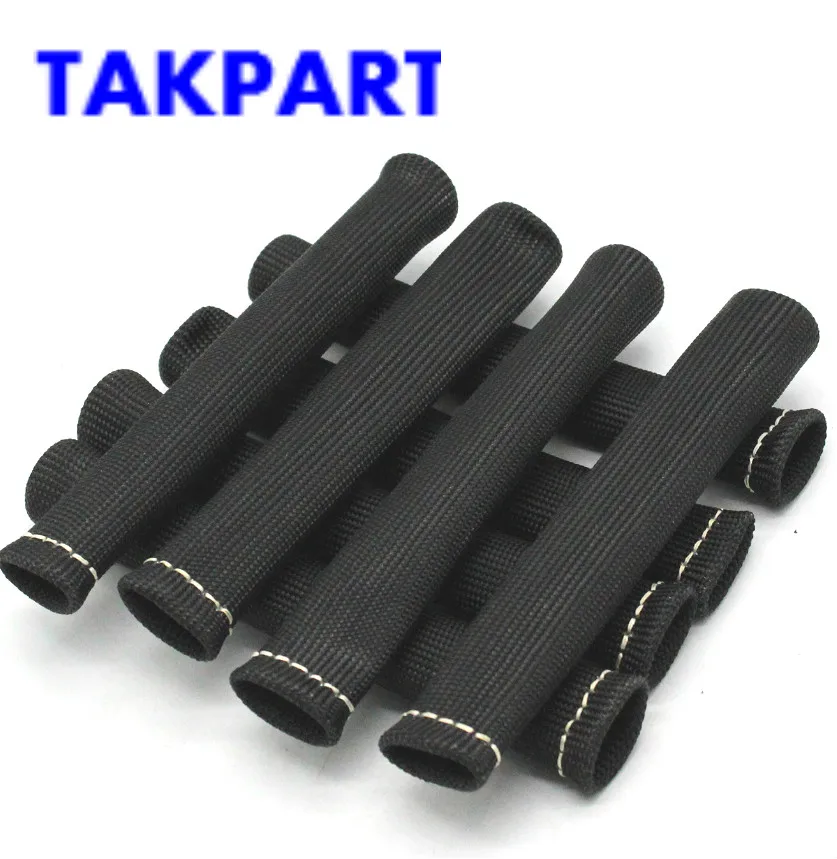 TAKPART 8 шт 1200 провод к свече зажигания сапоги тепловой защиты рукав SBC BBC