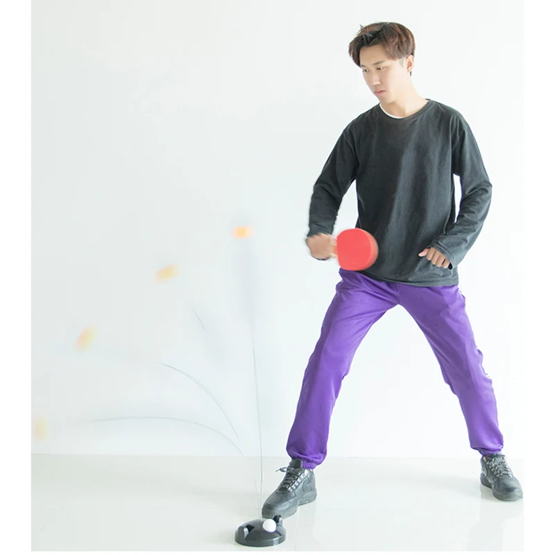 ترتد عمود مرن تنس طاولة التدريب مع مضرب ل أجيليتي تخفيف الضغط C55K بيع