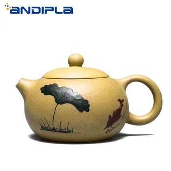 

200ml Authentic Yixing Teapot Xi Shi Pot China Health Purple Clay Teaware Tea Maker Master Handmade Kung Fu Tea Set Brew Tea Pot