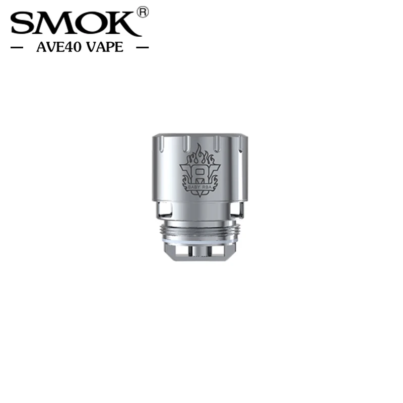 1 шт. Оригинал SMOK TFV8 Детские RBA 0.35ом двойные катушки костюм 30-60 Вт электронные