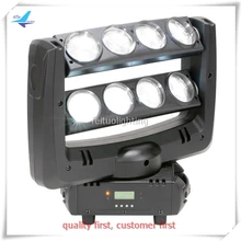 2 шт cob cannon 8x10 w паук сценический свет, белый 80 w Светодиодный луч паук сценический свет