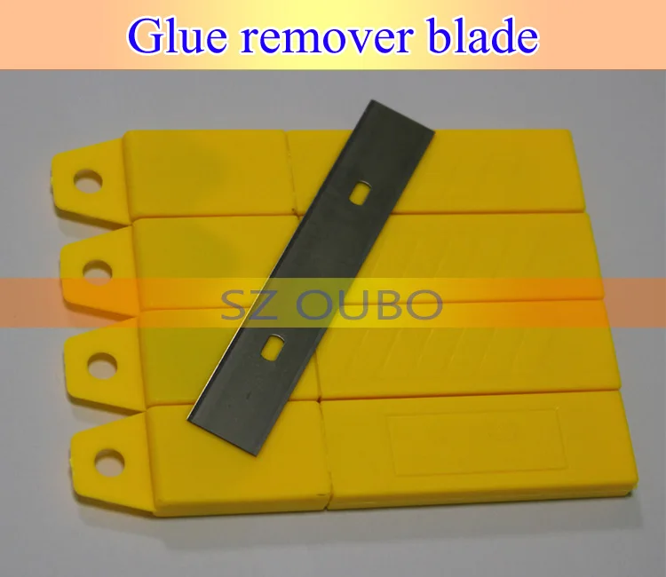 Work for 5 in 1 Frame Machine Super Clean Blade Scraper Wiper Blade for for Cell Phone LCD Glass Lens Removing Drying Glue Tool (2)