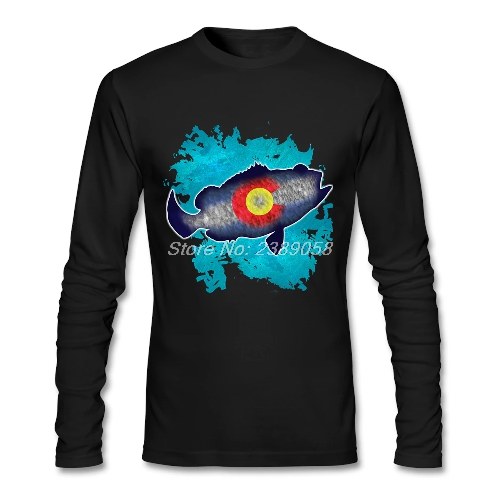 Shirt Langarm Fische