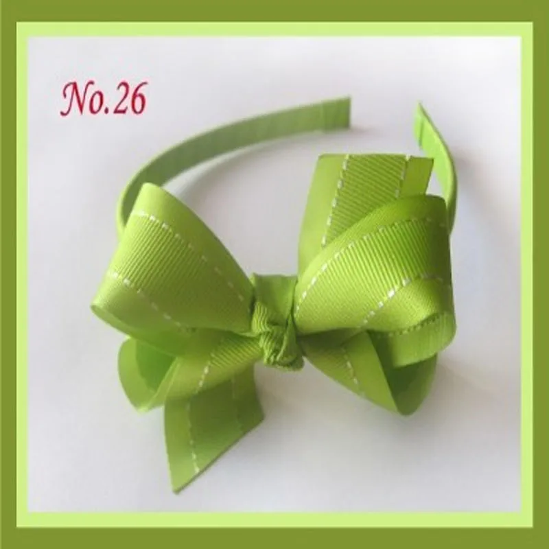 100 шт " ABC BLESSING Boutique хорошая девочка тканая повязка на голову клип