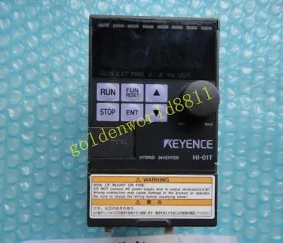 

DHL/EMS KEYENCE frequency converter HI-01T 220V 0.1KW good in condition for industry use -A1