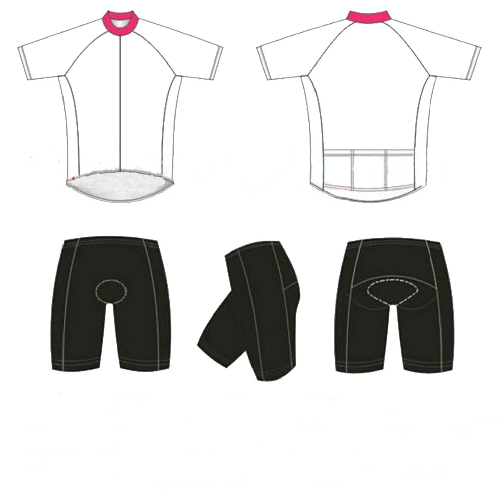 

Factory Price 2018 Custom Cycling Jersey + Shorts Summer Set Customize Cycling Clothes In Any Color,Any Size