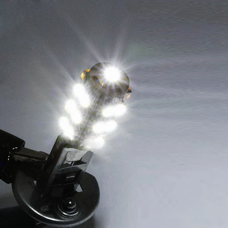 Автомобильные аксессуары H1 HID ксенон белый 25 SMD 3528 светодиоидное для автомобиля противотуманная фара лампочка для светильников 12V@#127