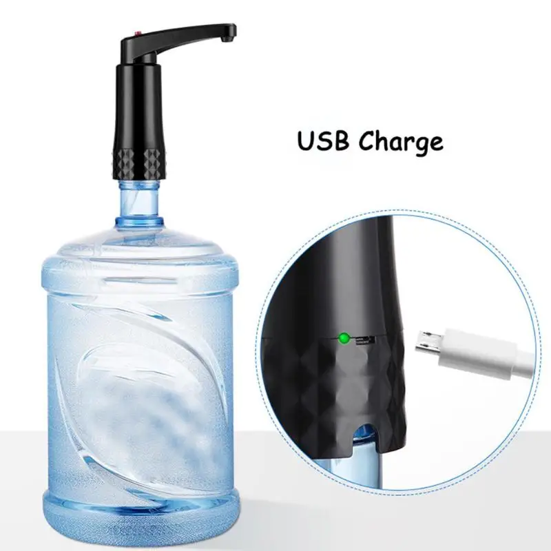 

Water Dispenser USB Rechargeable Electric Water Bottle Pump Dispenser Kitchen Faucet Tools for home office