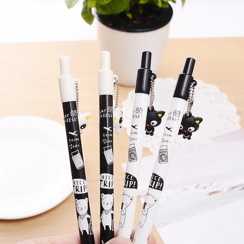 

1PC 0.5mm Cute Pendant Mechanical Pencils Kawaii Cat Mechanical Pencil For Kids Gifts Kawaii Stationery School Office Supplies