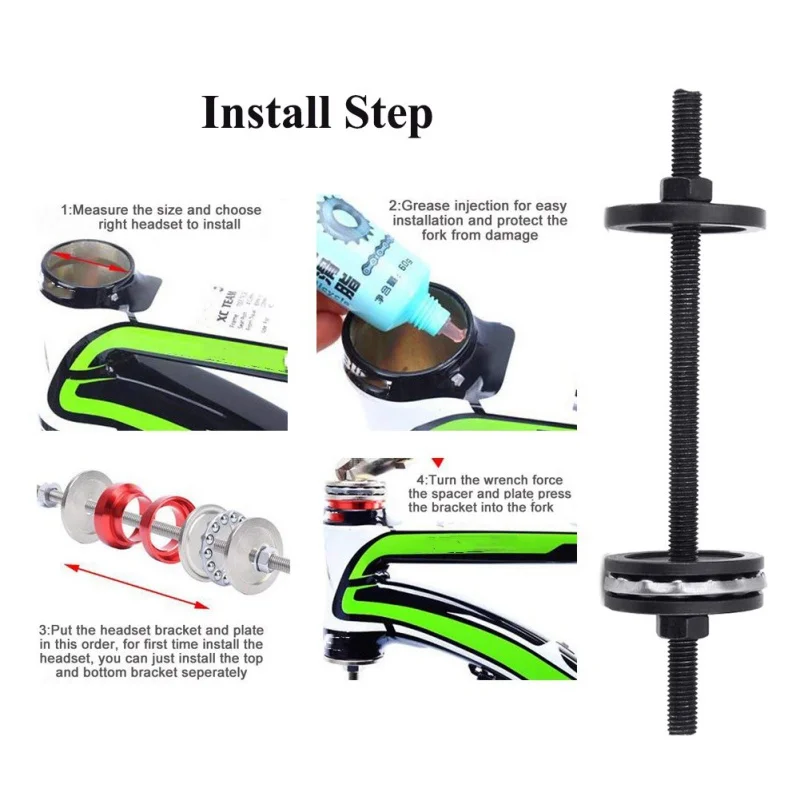 Инструмент для велосипеда велосипедная рулевая колонка BB86/90/91/92 каретка чашки Пресс с внешним кольцом инструмент для установки MTB RD велосипед