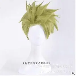 Fate/Apocrypha Achilles золотисто зеленый ретроциферблат день взрыв короткие волосы