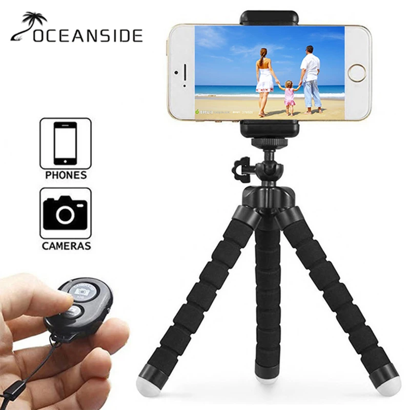 Штатив для смартфона камеры Gopro Гибкий штатив Gorillapod Осьминог Мини Подставка Huawei