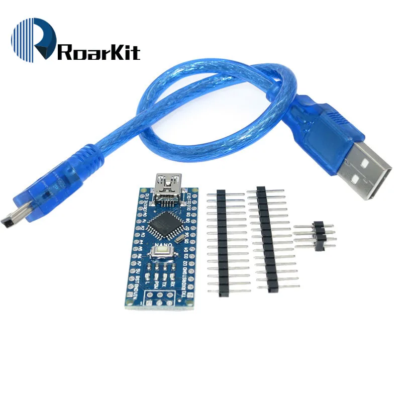 Nano 3,0 контроллер совместим с arduino nano CH340 USB драйвер с кабелем NANO V3.0