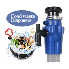 GZZT 1.3L 380W Kitchen Food Waste Disposer Food Garbage Disposal Machine With Air Switch Easy Installing Kitchen Tools new kitchen food garbage processor disposal crusher food waste disposer stainless steel grinder material kitchen sink appliance