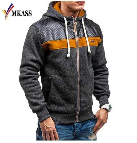 2018 New Winter Hoodie Male Cardigan Long Sleeve Hoodies Men Zipper Sweatshirt Hoodies Mens Hooded Plus size Coat Jacket