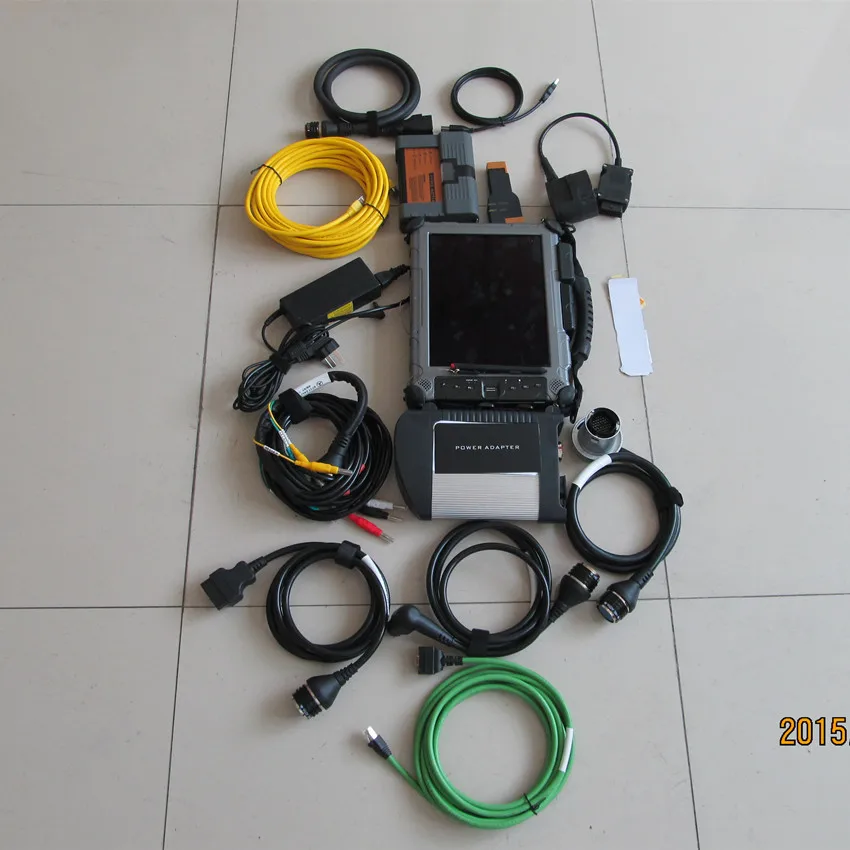 

FOR bmw icom a2 mb star c4 diagnostic tool 2IN1 with ssd newest software laptop tablet xplore ix104 c5 4g i7 ready to use