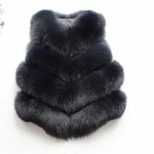 13 цветов, мягкое плотное пальто с натуральным лисьим мехом, 4 ряда, женская зимняя модная куртка из натурального меха, пальто из настоящего лисий мех