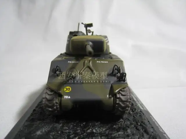 IXO 1/72 масштаб военная модель игрушки M4A3(76 мм) 761-й танковый батальон Tast Force Rhine(Германия) 1945 литой металлический Танк модель игрушки