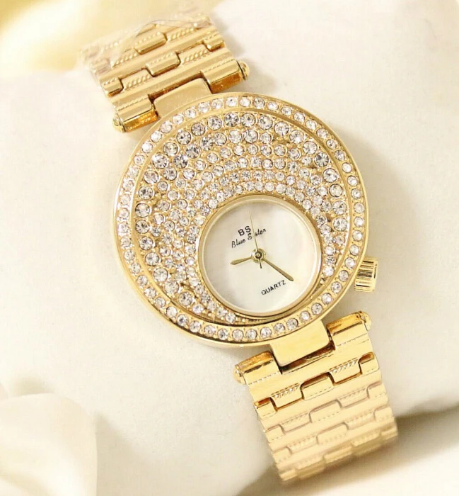 High Quality Glod Women Watches Luxury Water Resistant Montre Femme Stainless Steel Ladies Dress Woman Wrist