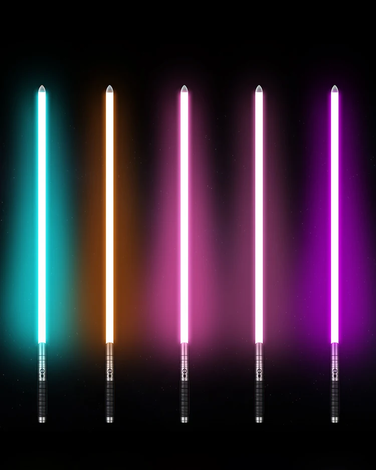 Светильник saber Jedi Sith Luke светильник Saber Force FX Heavy Dueling перезаряжаемый Цвет Изменение звука FOC Блокировка металлической ручкой меч