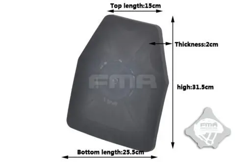 FMA внешний SAPI Тактический подложки выстроились лист DE tb965 BK - Цвет: BK