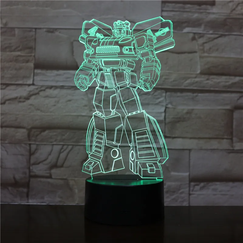 Skup Transformatory i samochód 7 kolor Led noc u nas państwo lampy dla dzieci stół dotykowy Usb lampora Lampe dziecko śpiące Nightlight Drop Ship kingchip