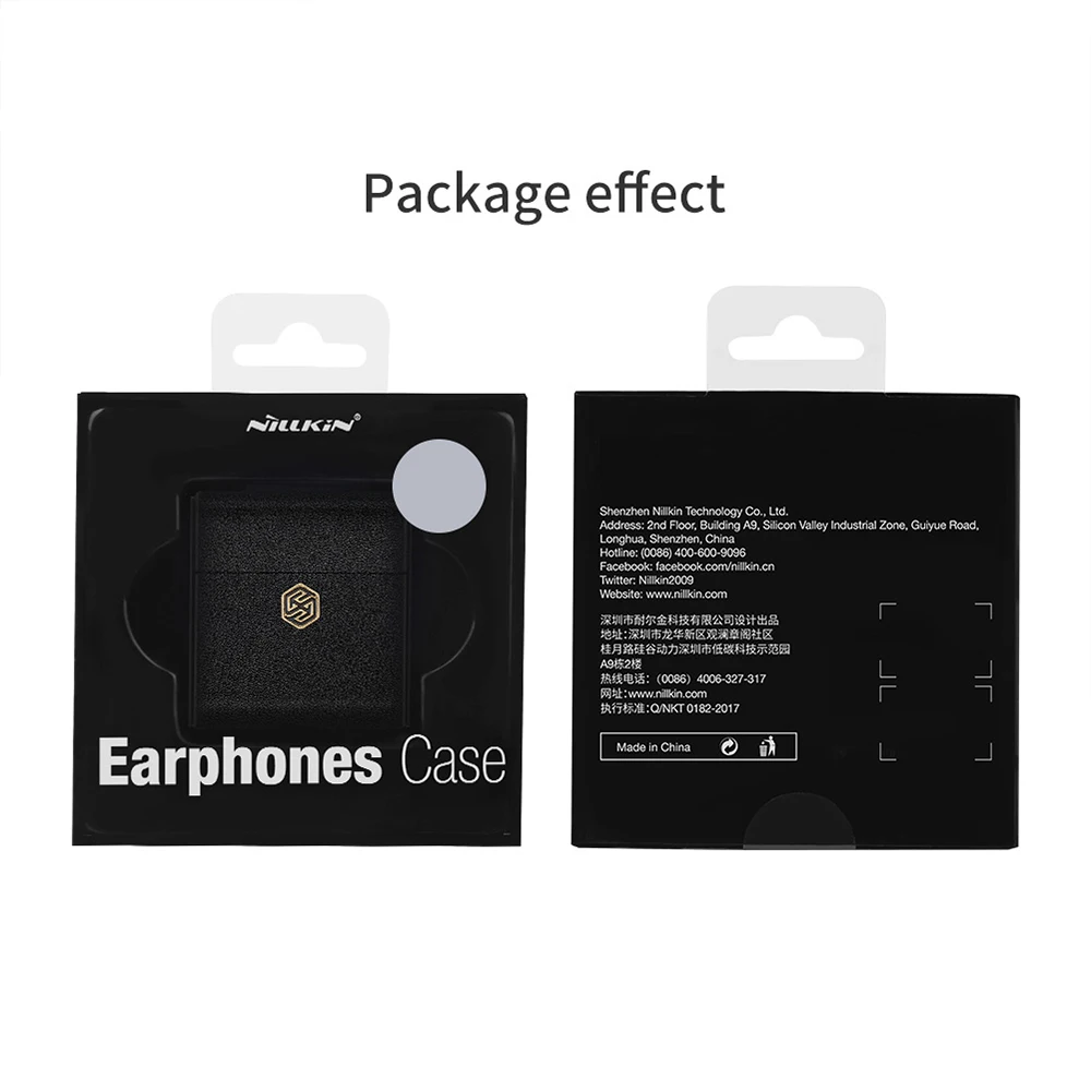 For Airpods 2 Case Protective PU Leather Flip Cover (11)