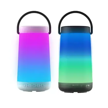 

2018 new Lantern Portable bluetooth speakers wireless Outdoor audio subwoofer Support for radio function