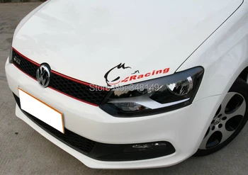

Aliauto Car Accessories Rabbit RACING Reflective Car Stickers And Decals For volkswagen skoda golf 6 7 passat b5 tiguan jetta