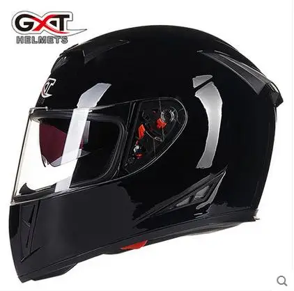 Настоящий мотоциклетный шлем GXT, зимний теплый двойной козырек, шлем Casco, мотоциклетный шлем, мотоциклетные шлемы - Цвет: 13