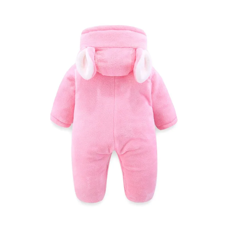 COOTELILI Winter Baby Rompers Baby Clothes Baby Winter Clothes Warm Fleece Velvet Clothing Infant Halloween Costume  (9)