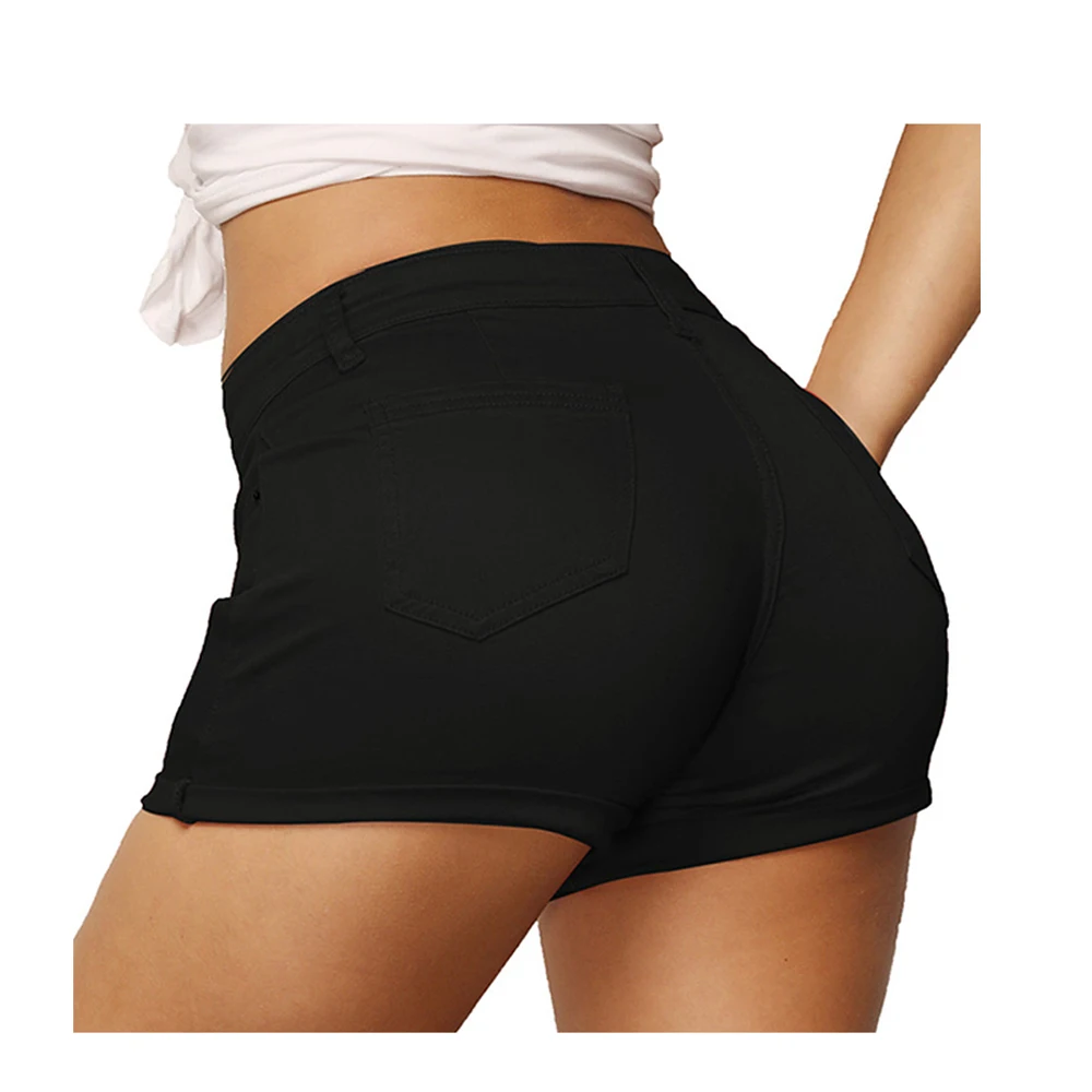 

Cycling Shorts Women Activewear Skinny black Shorts 2019 Fashion Summer Stretchy Biker Shorts