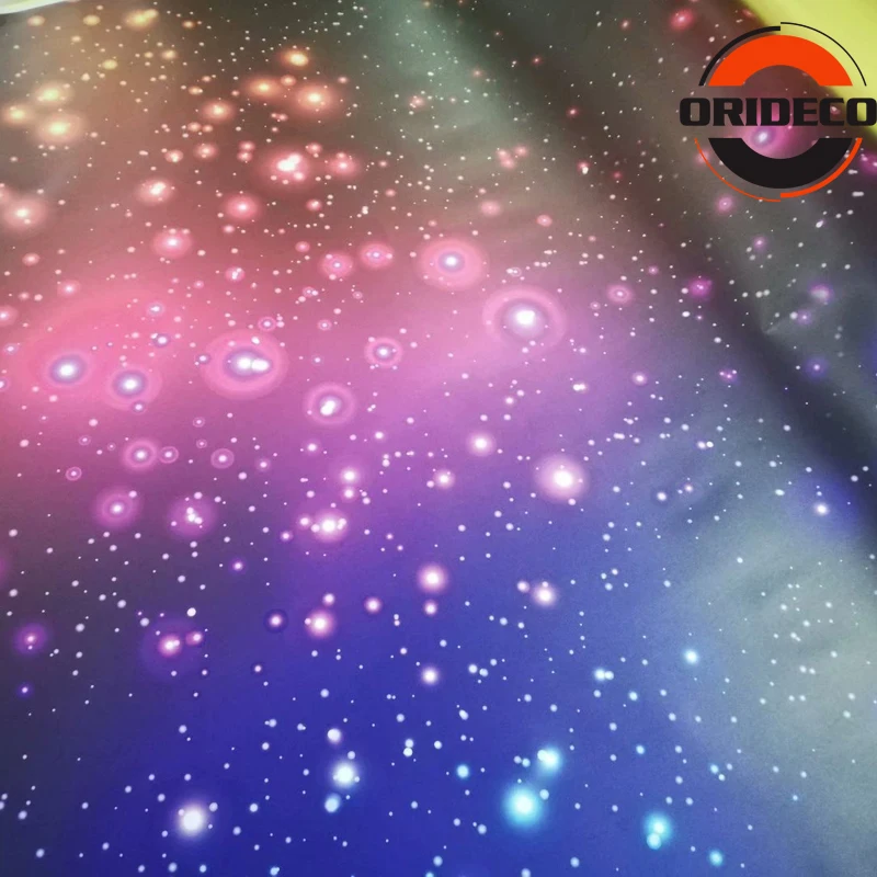 Starry Sky Vinyl Wrap Galaxy Painting Car Body Film 2