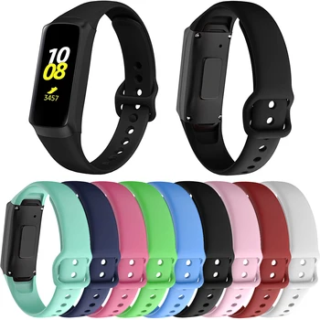 

Replacement Silicone Wristband for Sport Wrist Bracelet for Samsung Galaxy Fit-e R375 Smart Band Bracelet Accessories