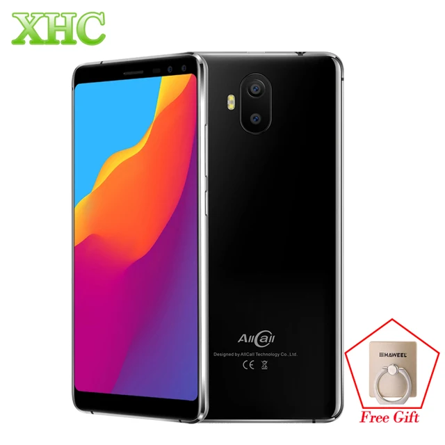 Best Offers AllCall S1 RAM 2GB ROM 16GB Smartphones Dual Back Cameras 5.5 inch Android 8.1 MTK6580A Quad Core OTG GPS Dual SIM Mobile Phone