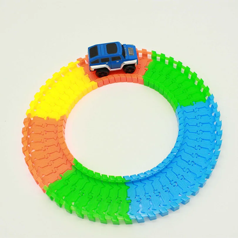 Diecast-DIY-Puzzle-Toy-Roller-Coaster-Track-Electronics-Toy-Car-Rail-Car-Toy-for-Children-Random