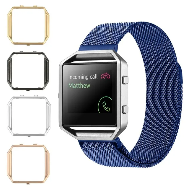 Metal Polished Electroplated Watch Frame Shell for Smart Watch Fitbit ...