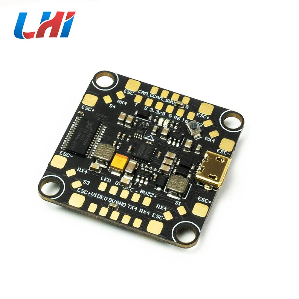 Контроллер полета Bardwell F4 V2 AIO Stack с BLHeli_32 4 в 1 3 6s 32Bit 30A бесщеточный ESC для FPV RC