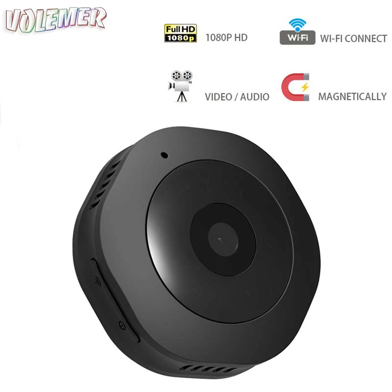 

Volemer 1080P H6 wifi Mini Camera IR Night Vision Motion Detection Micro Camera DV DVR Recorder Mini Camcorder Home Safe Camera