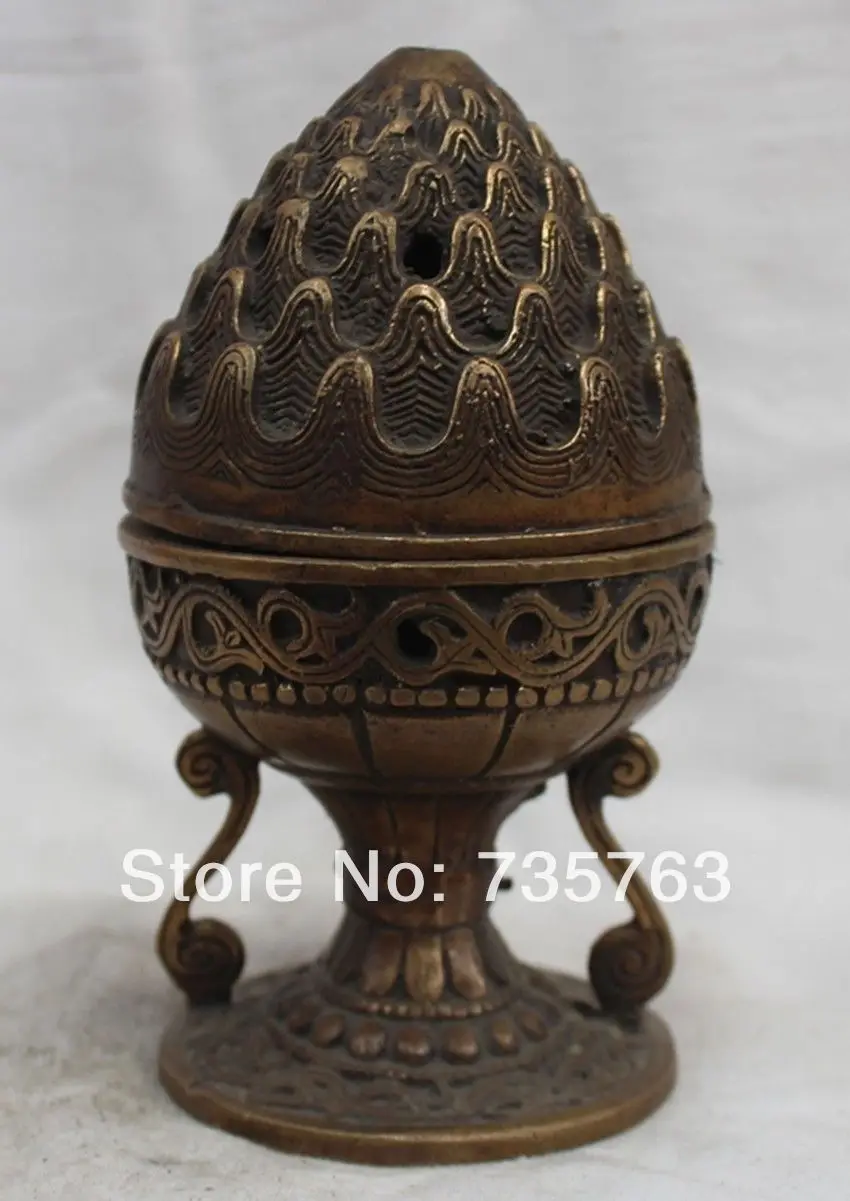 

xiuli 00512 Tibet Tibetan Bronze Buddhism pagoda Incense Burner Censer