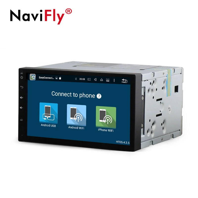 Best 7 inch 2 din universal car radio audio multimedia player Android 8.0 octa core 4G+32G car gps navigetion for Nissan Toyota 4